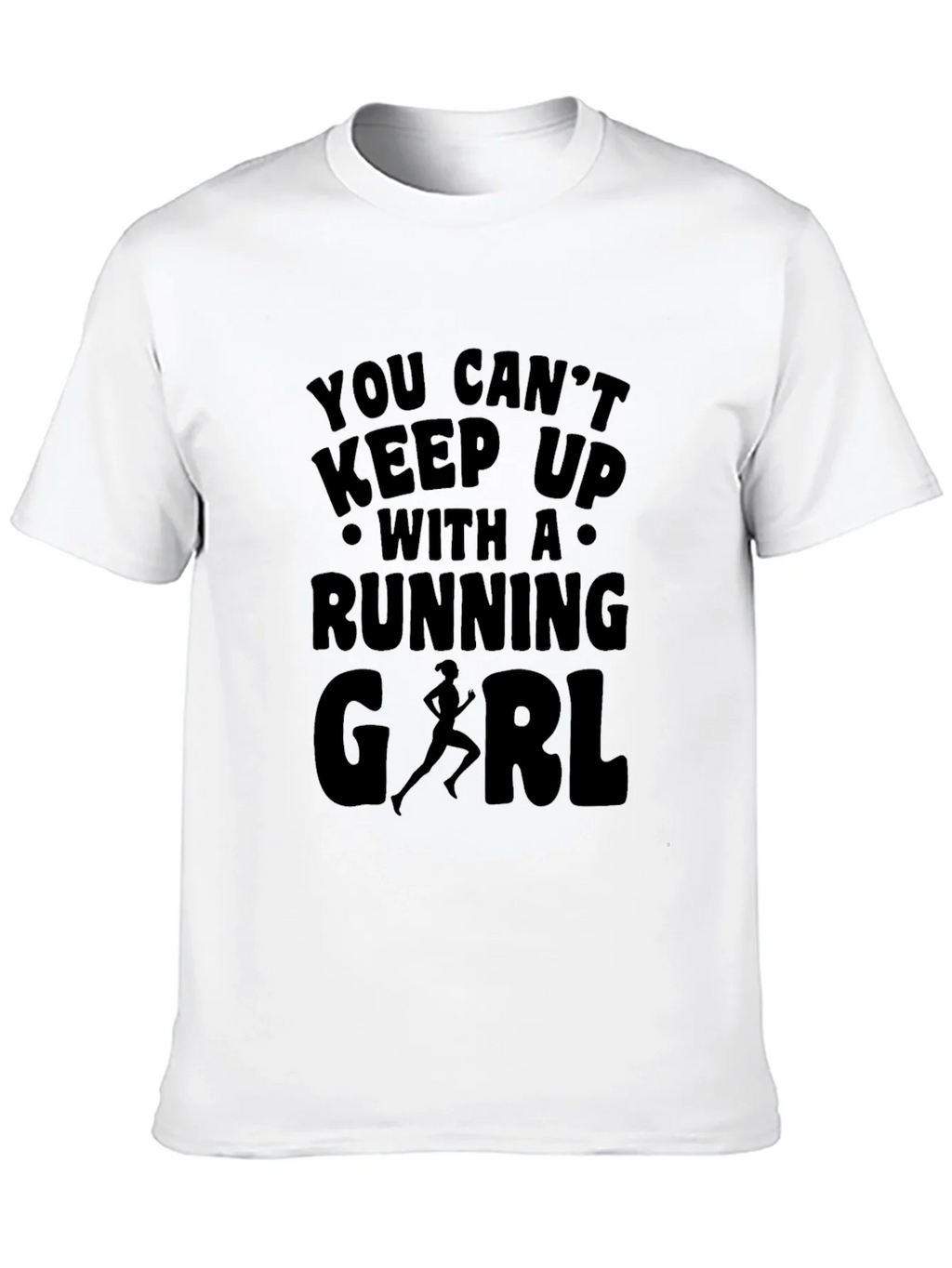 Running Girl Graphic Print T-Shirt product image 9