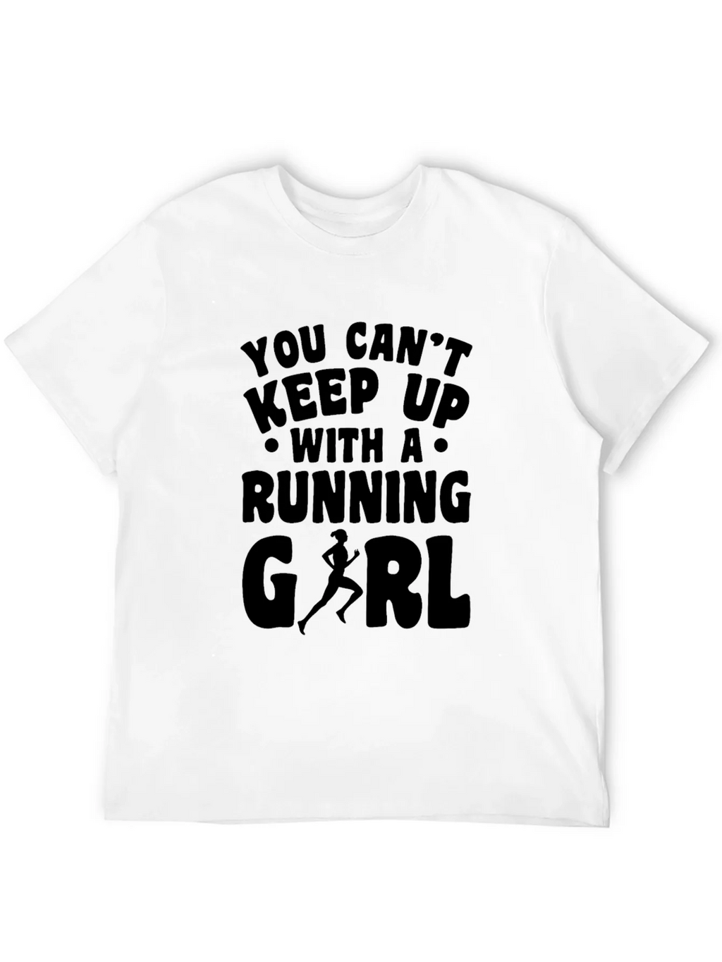 Running Girl Graphic Print T-Shirt product image 11