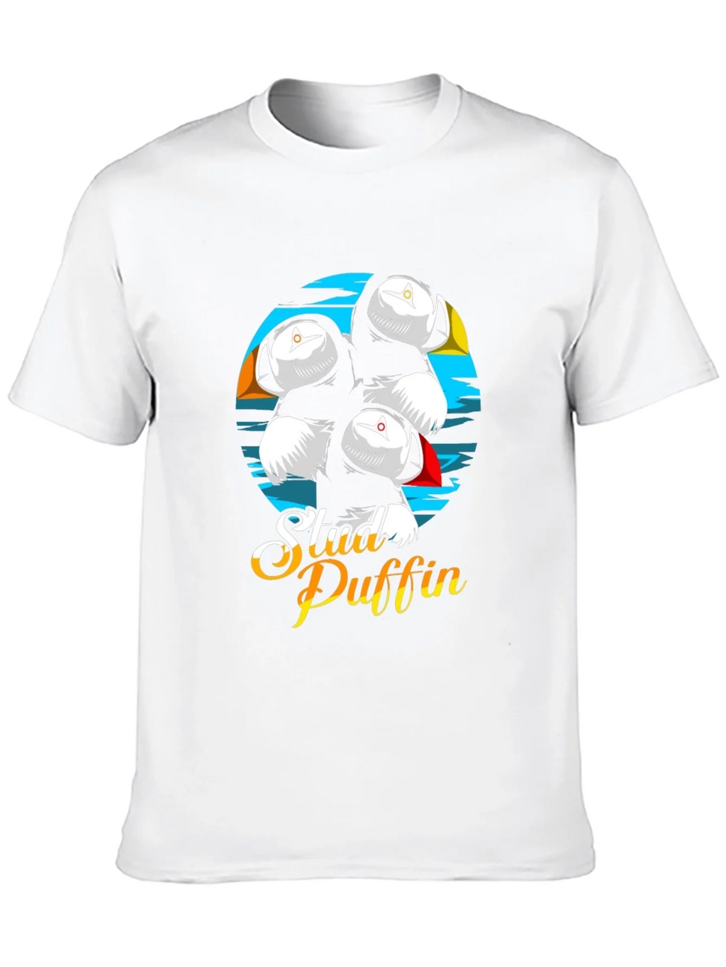 Stud Puffin Graphic Tee - Black T-Shirt product image 9