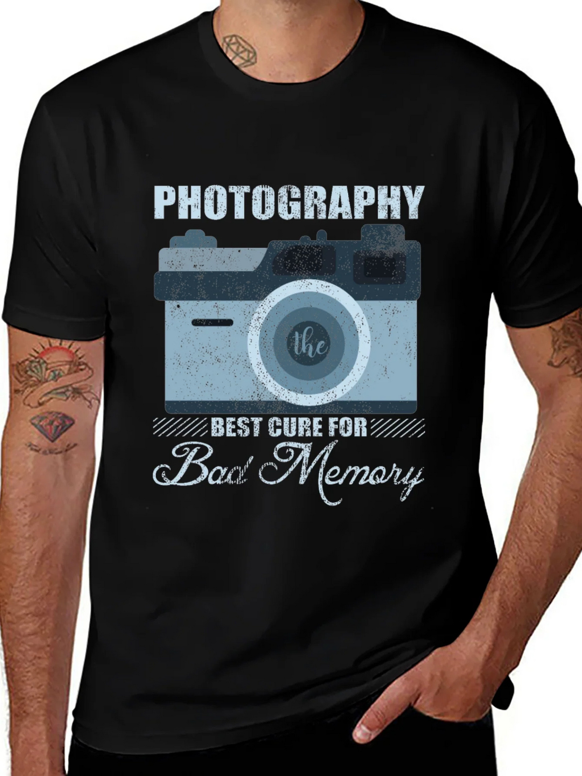 Photography Cure T-Shirt - Bad Memory Camera Tee product image 1