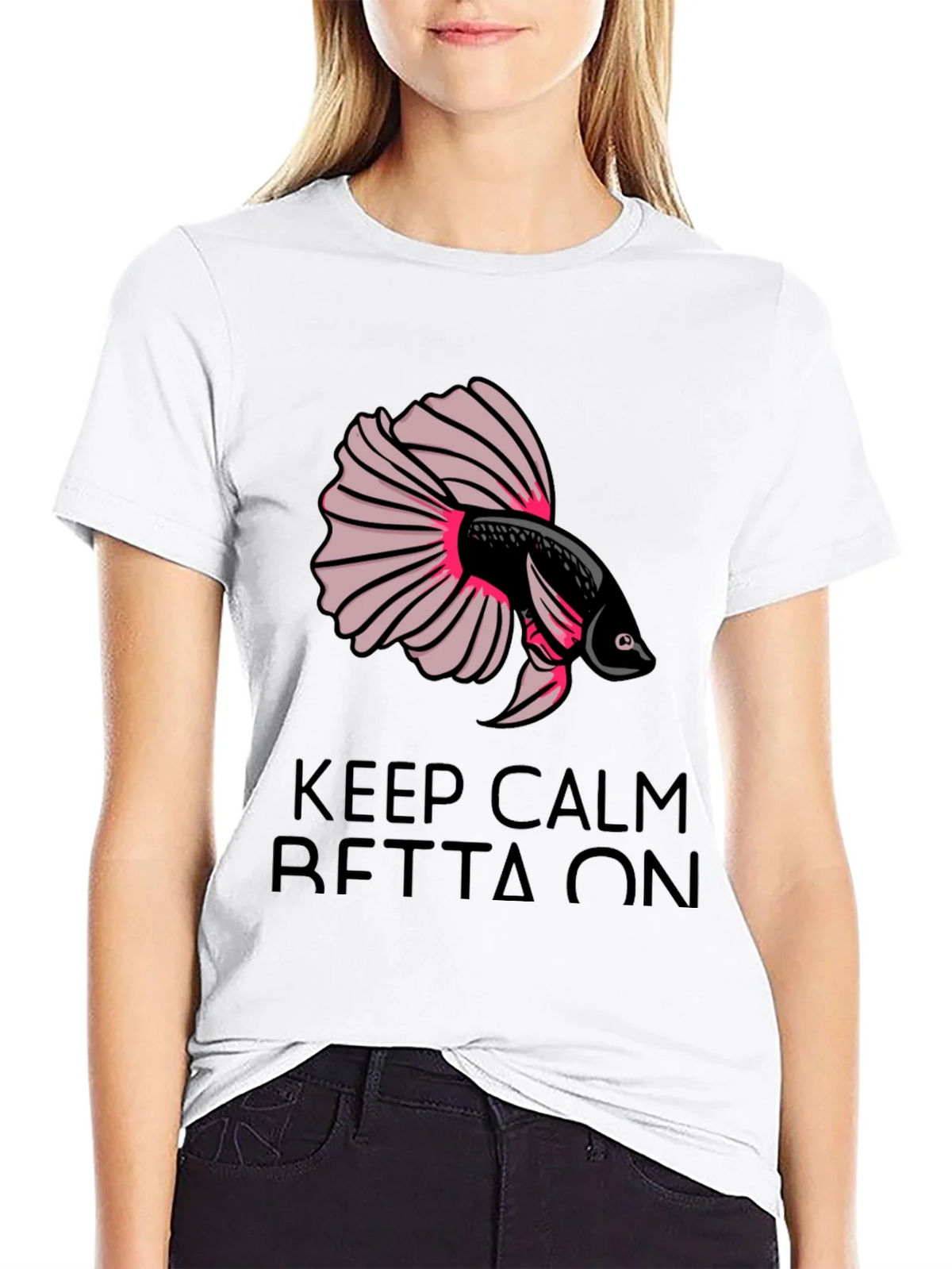 Keep Calm Betta On T-Shirt product image 8