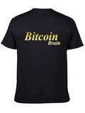 Bitcoin Brain Graphic Tee - Crypto Enthusiast T-Shirt product image 1