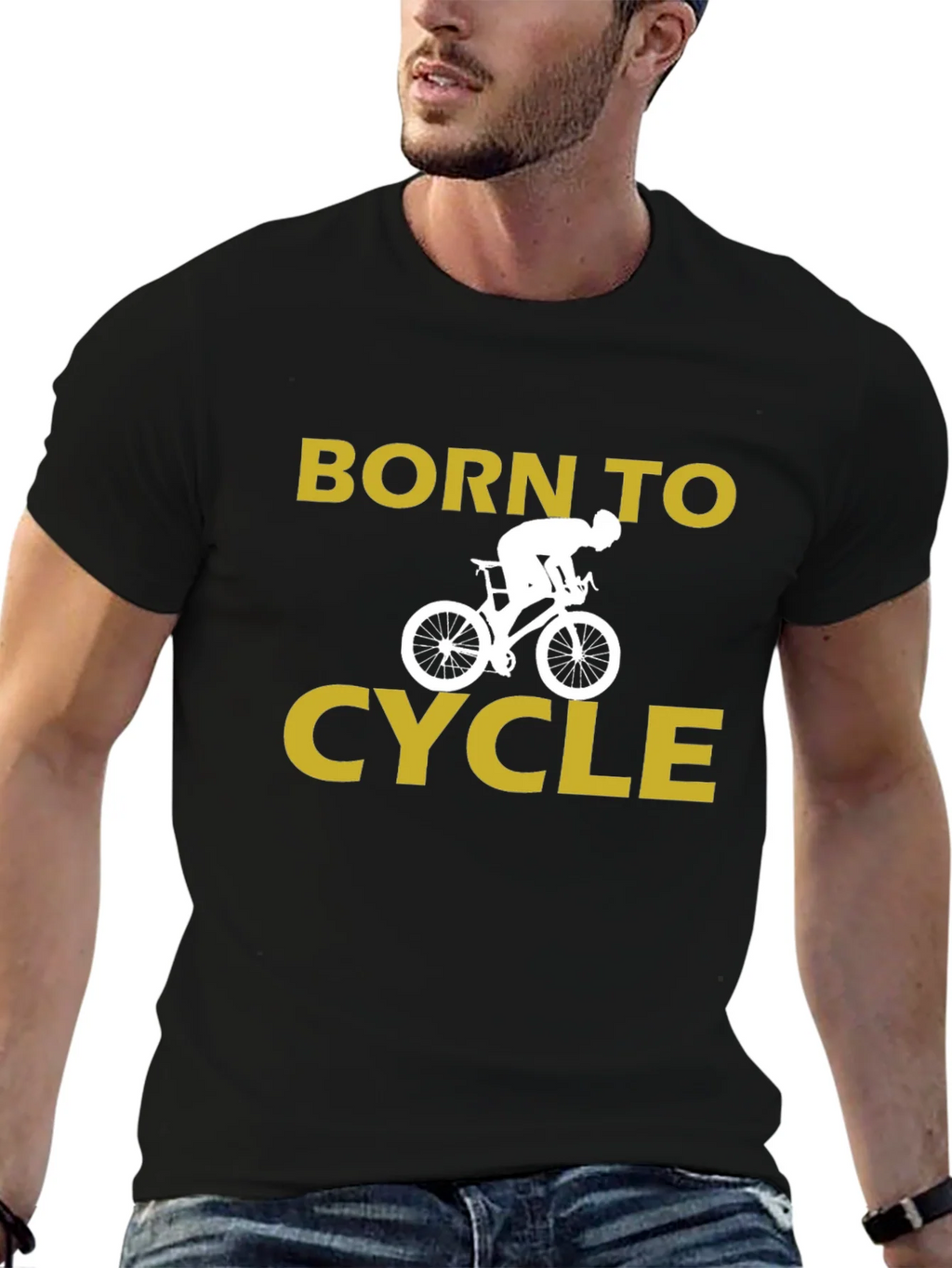 Born to Cycle Graphic T-Shirt product image 6