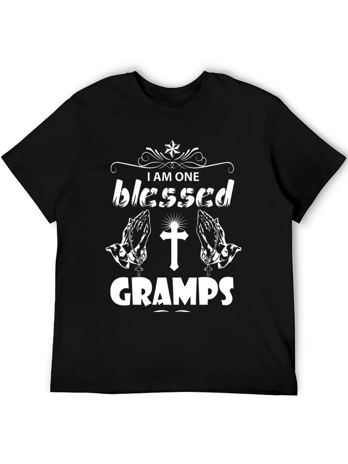 Blessed Gramps T-Shirt - Christian Grandpa Tee product image 5