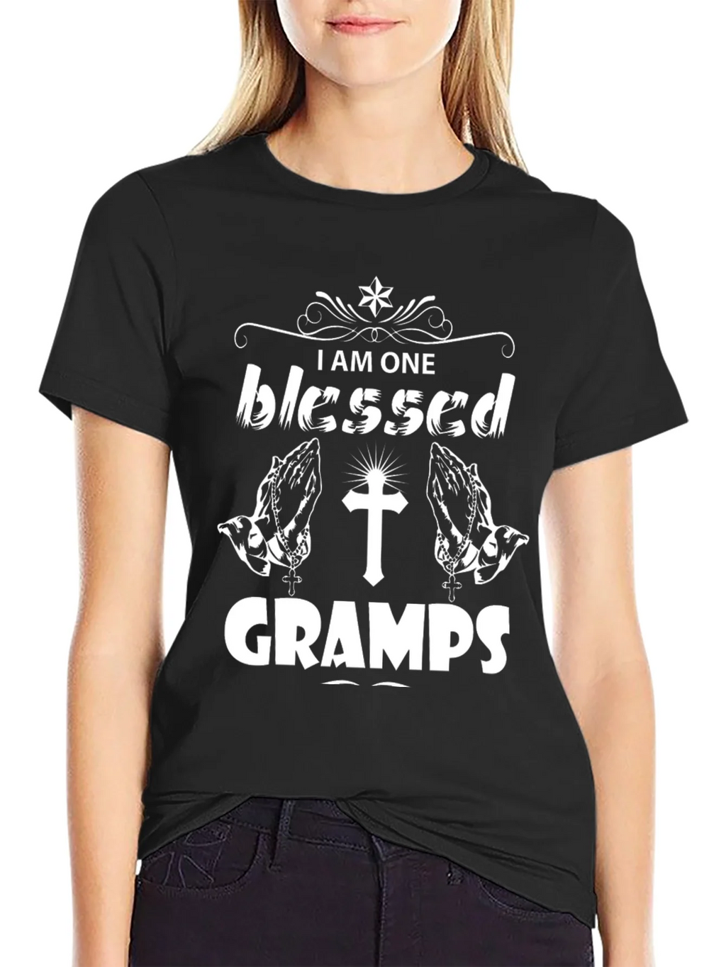 Blessed Gramps T-Shirt - Christian Grandpa Tee product image 2