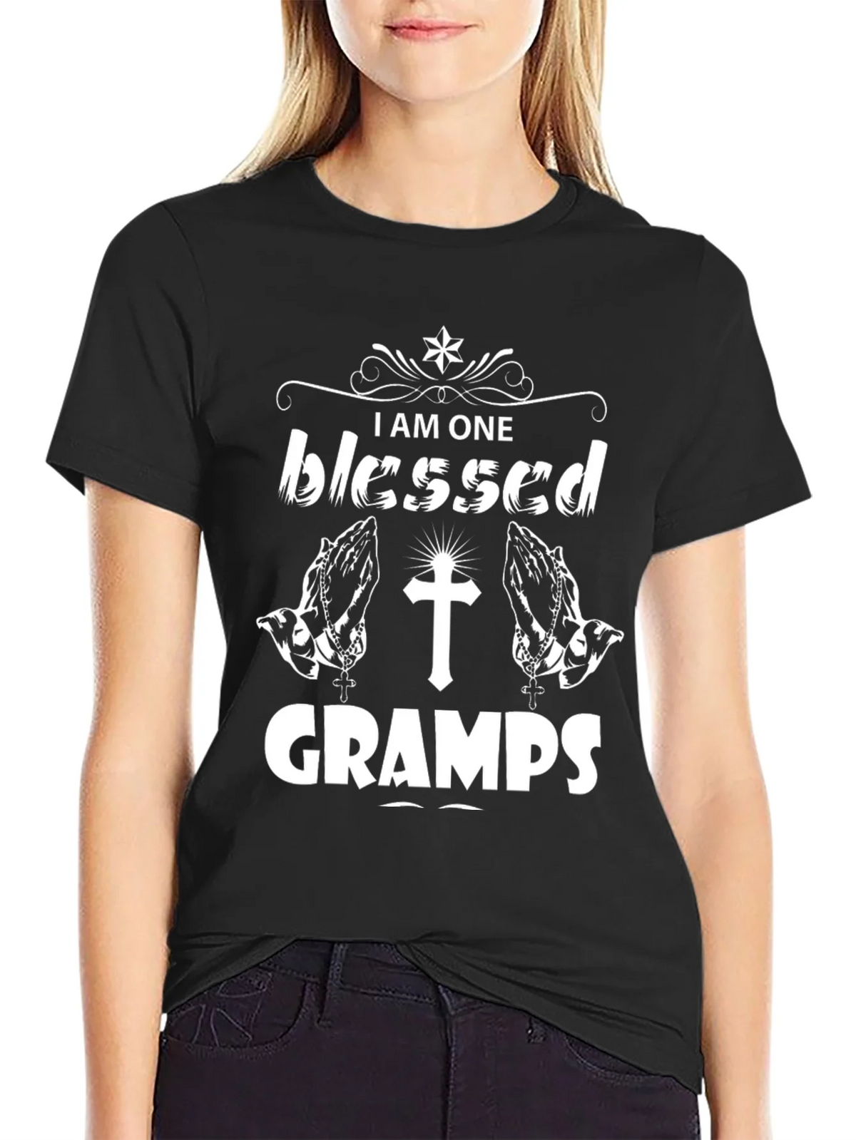 Blessed Gramps T-Shirt - Christian Grandpa Tee product image 2