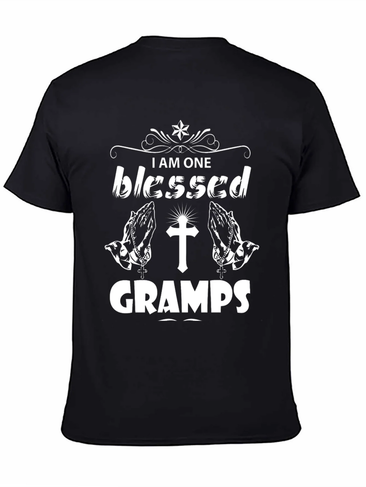 Blessed Gramps T-Shirt - Christian Grandpa Tee product image 4
