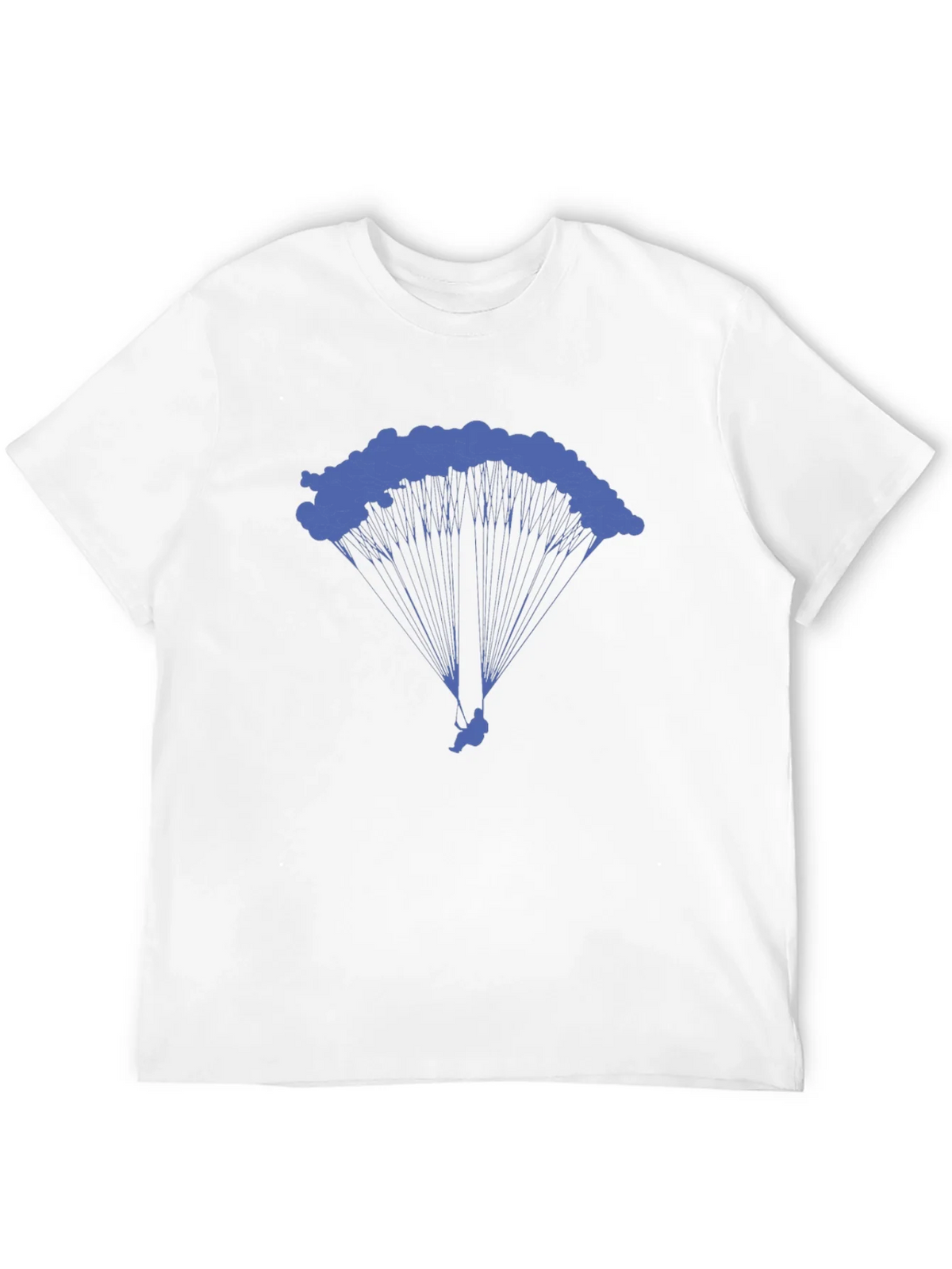Skydiving Parachute Graphic Tee - Black Cotton T-Shirt product image 11