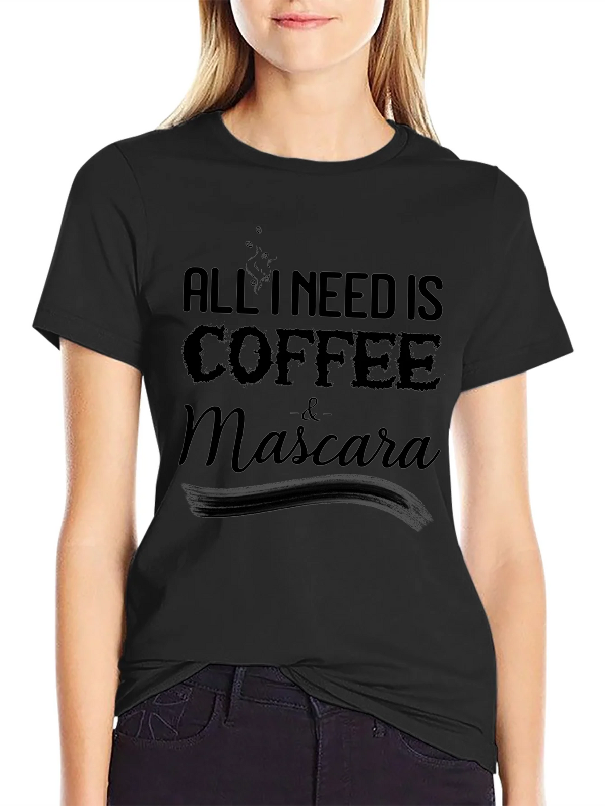 Coffee & Mascara Graphic Tee - Unisex product image 2