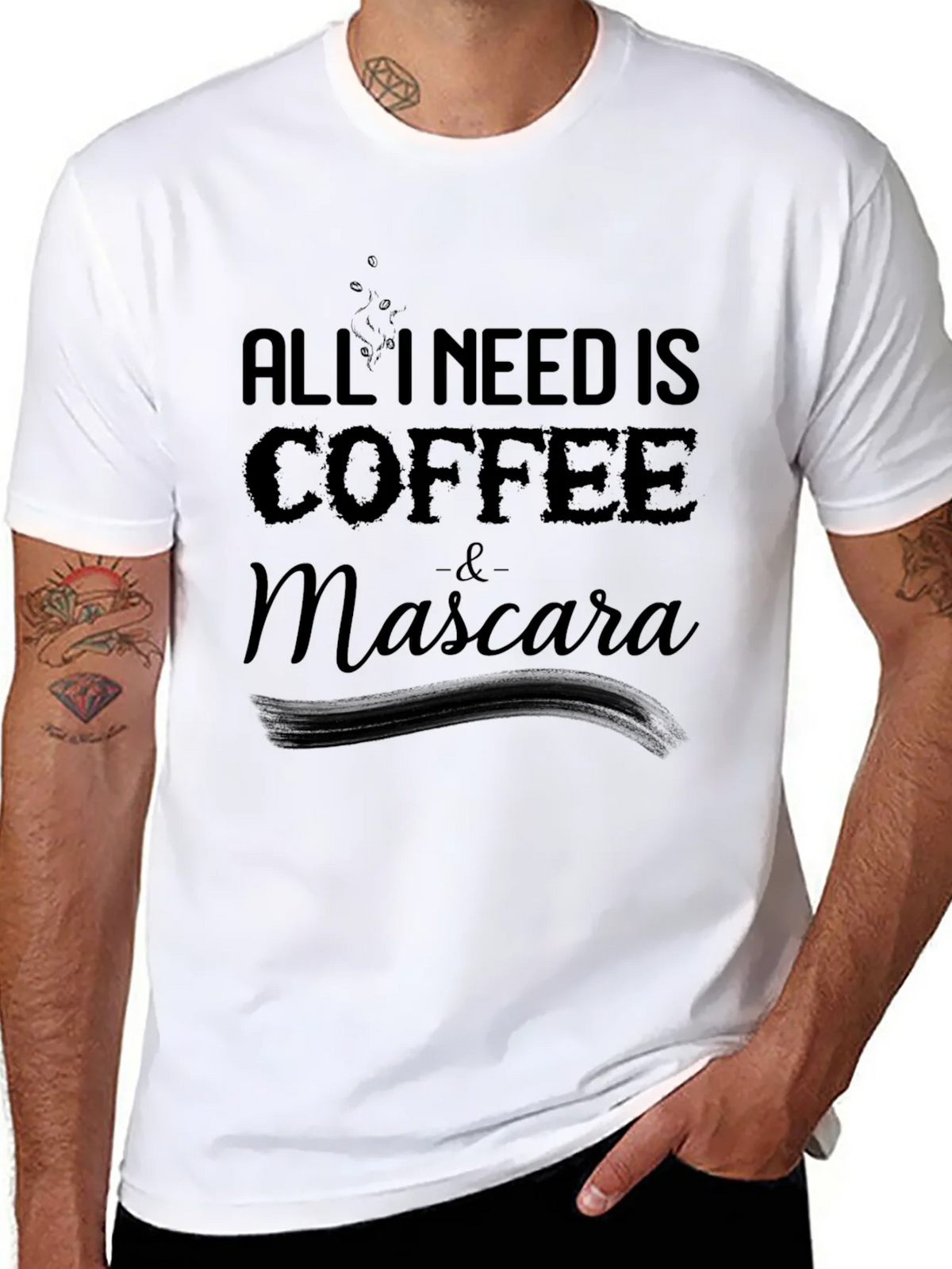 Coffee & Mascara Graphic Tee - Unisex product image 7