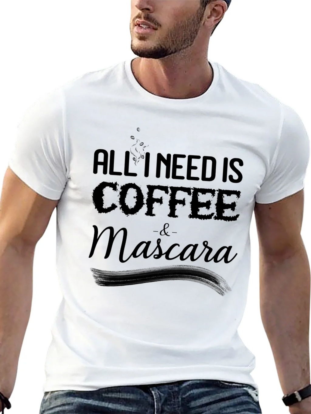 Coffee & Mascara Graphic Tee - Unisex product image 12