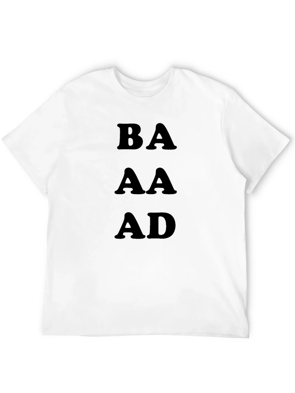 BAAAD Black Graphic Tee - Mens Casual T-Shirt product image 9