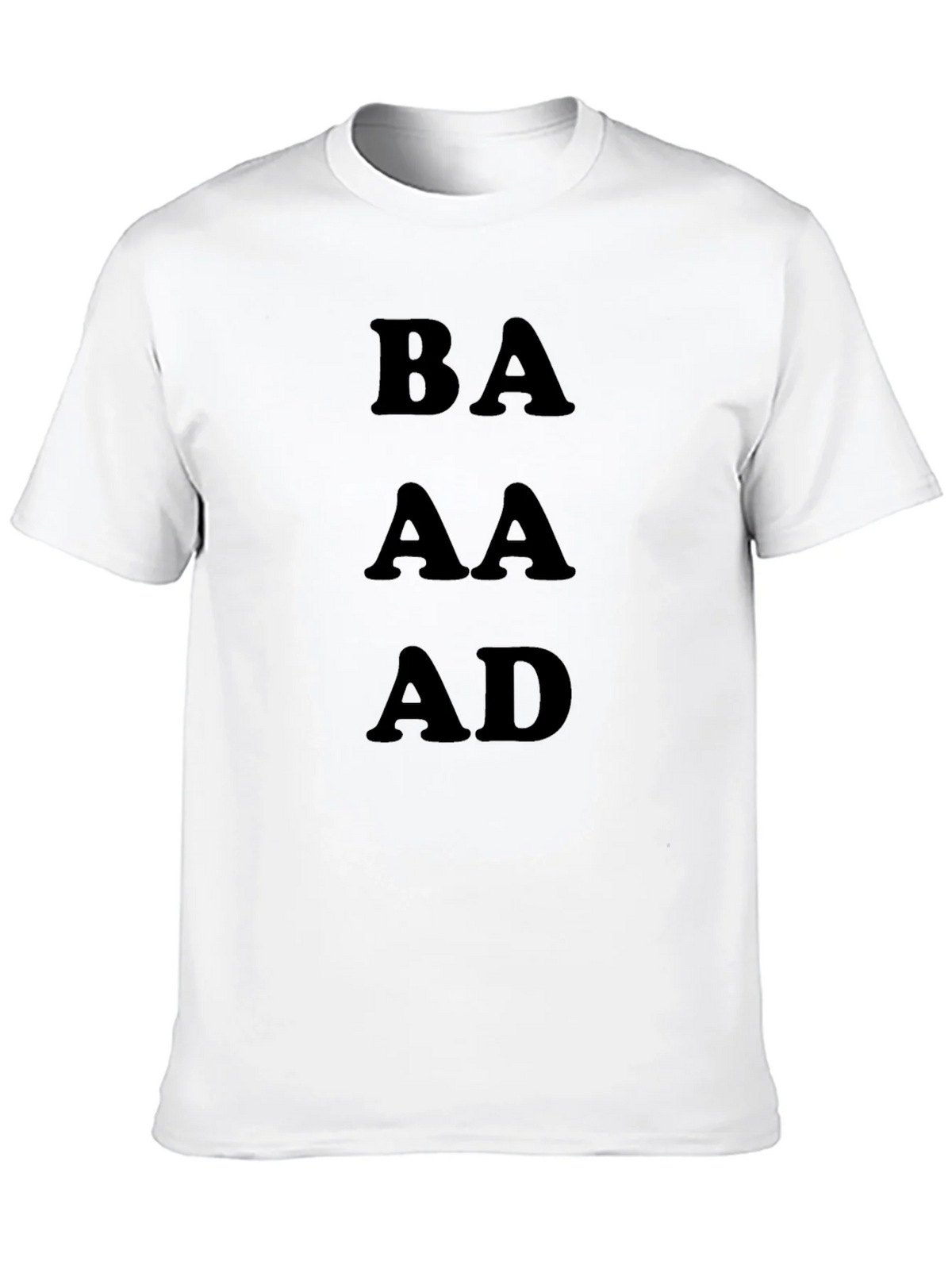 BAAAD Black Graphic Tee - Mens Casual T-Shirt product image 7