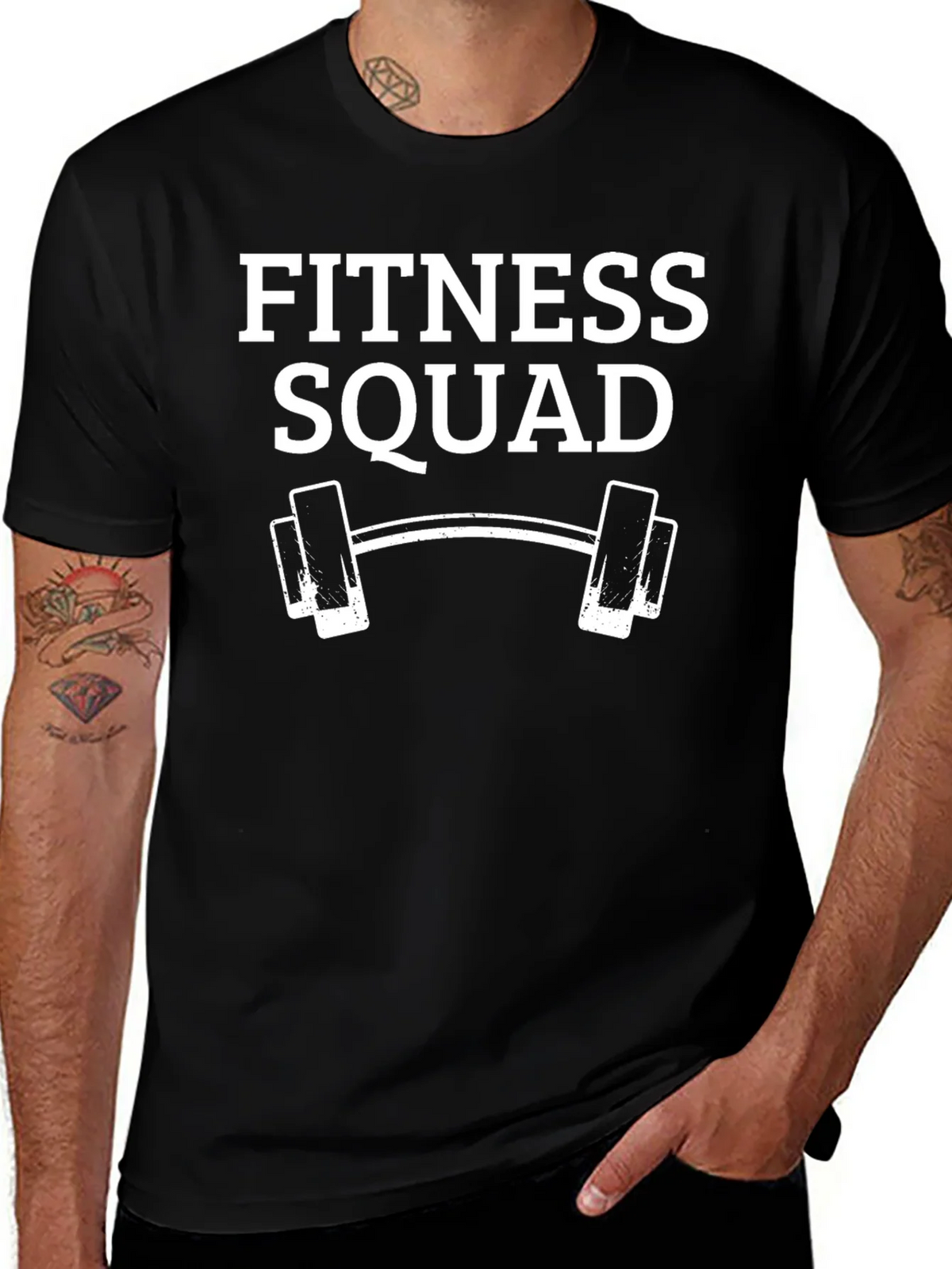 Fitness Squad Graphic Tee - Workout T-Shirt product image 1