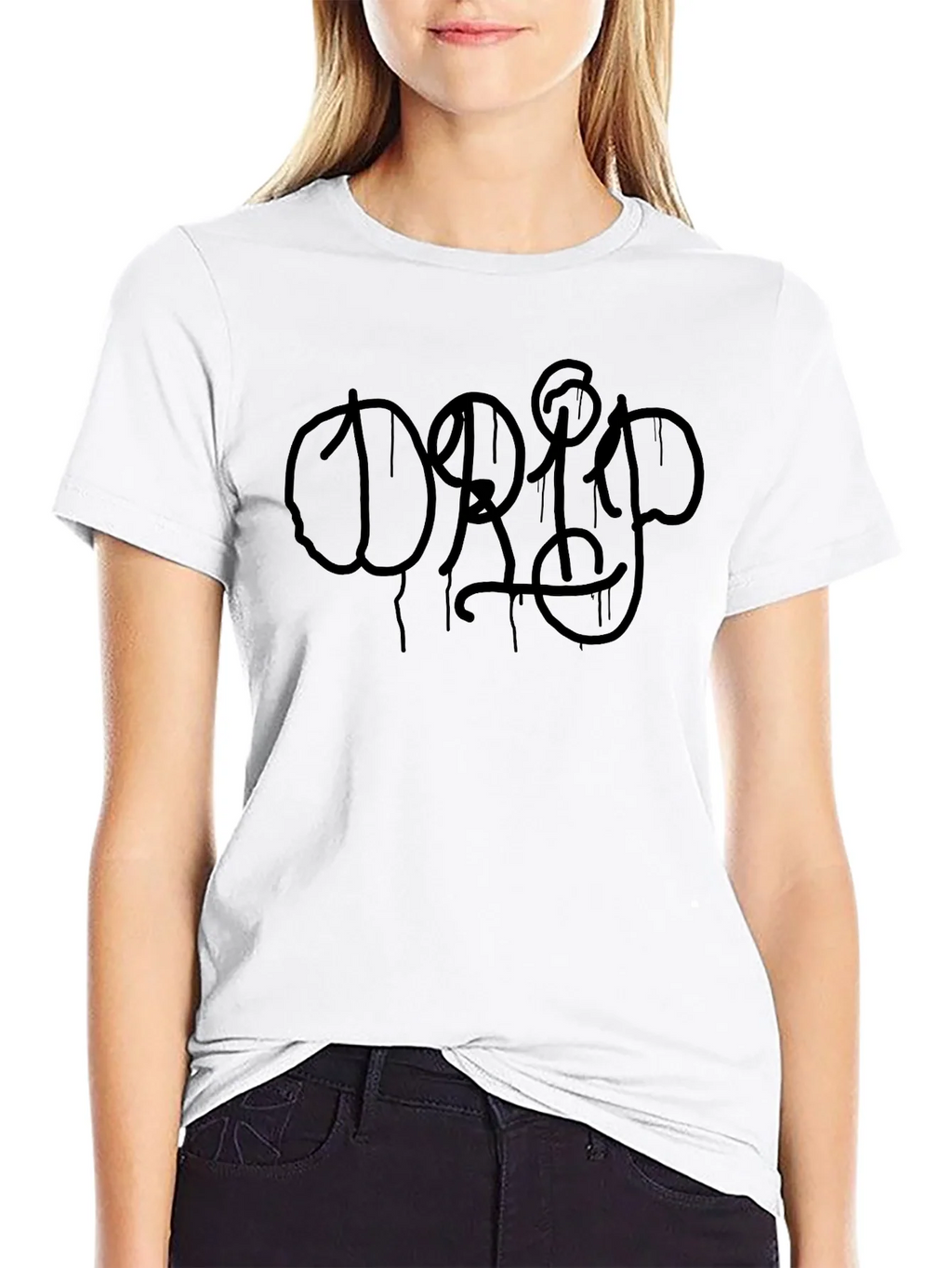 Black Graphic Tee - DRIP Design product image 8