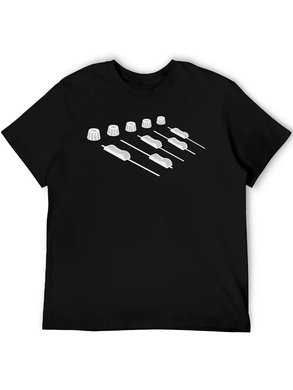 DJ Mixer Graphic Tee - Black product image 5