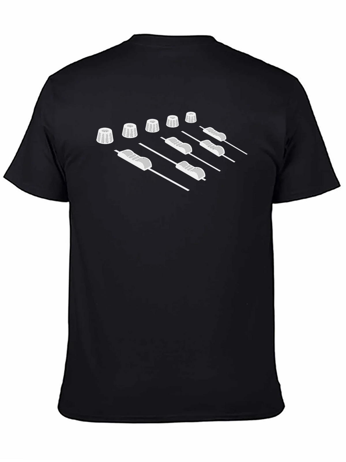 DJ Mixer Graphic Tee - Black product image 4