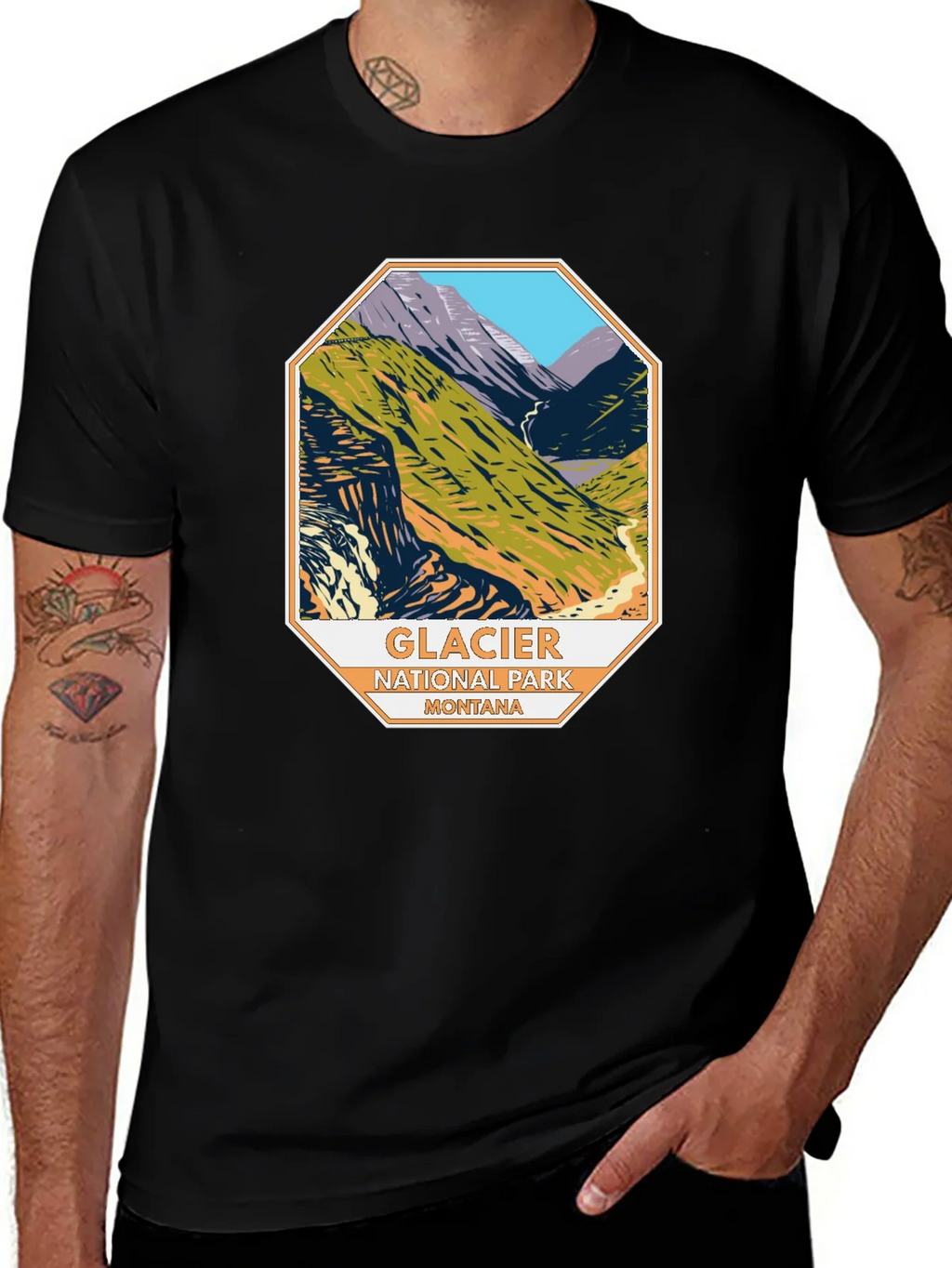 Glacier National Park Montana Tee product image 1
