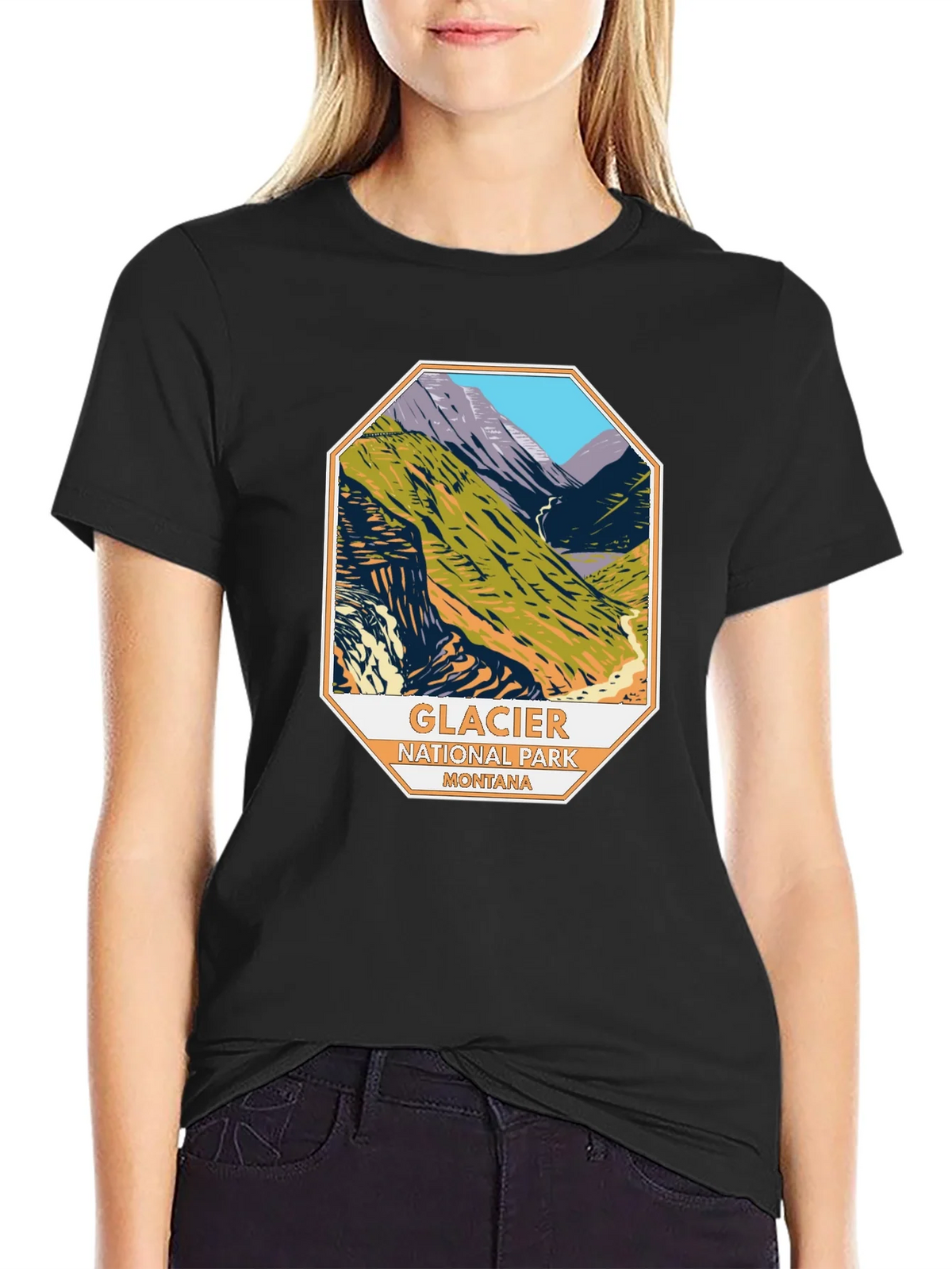 Glacier National Park Montana Tee product image 2