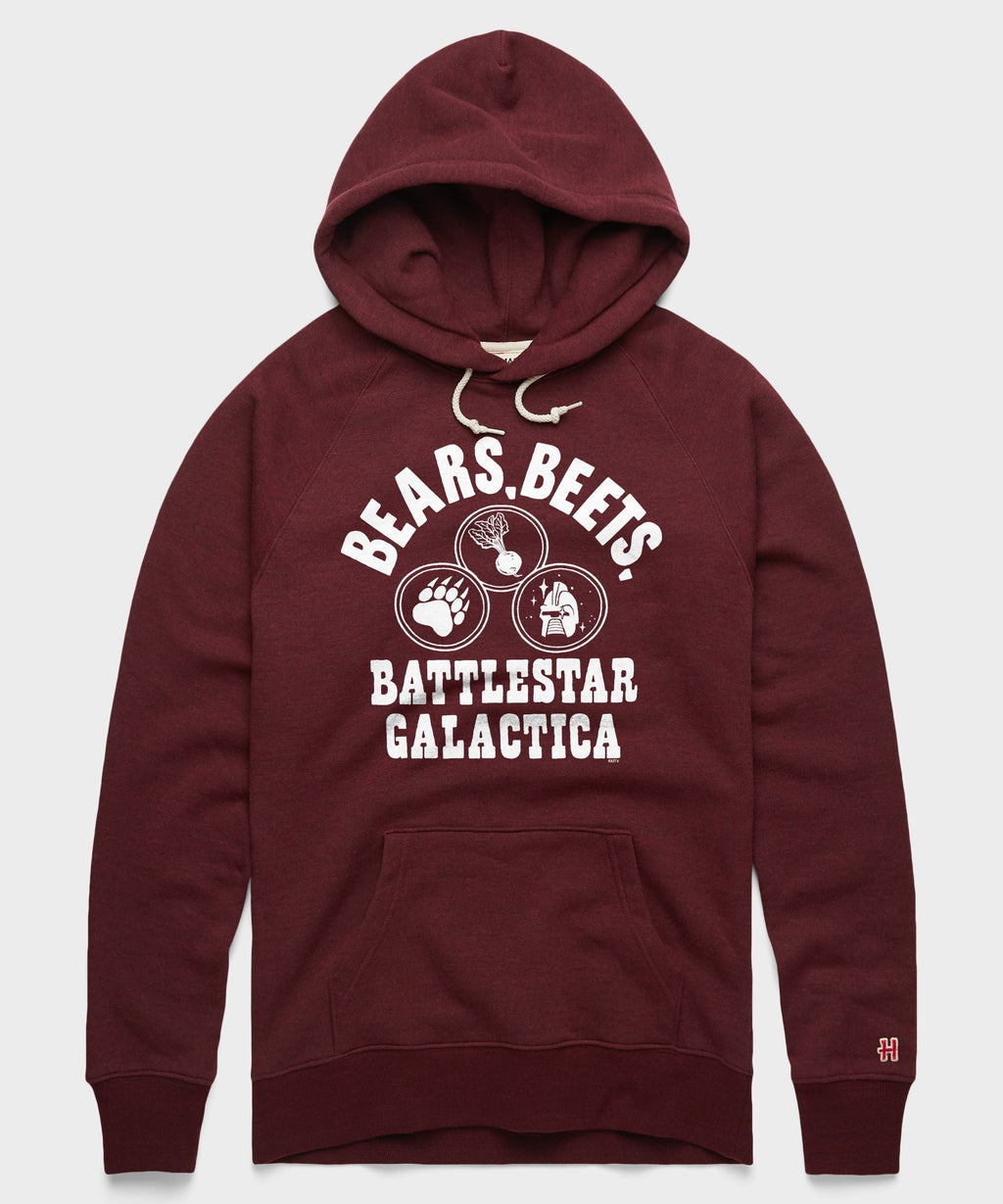 Bears, Beets, Battlestar Galactica Hoodie product image 1