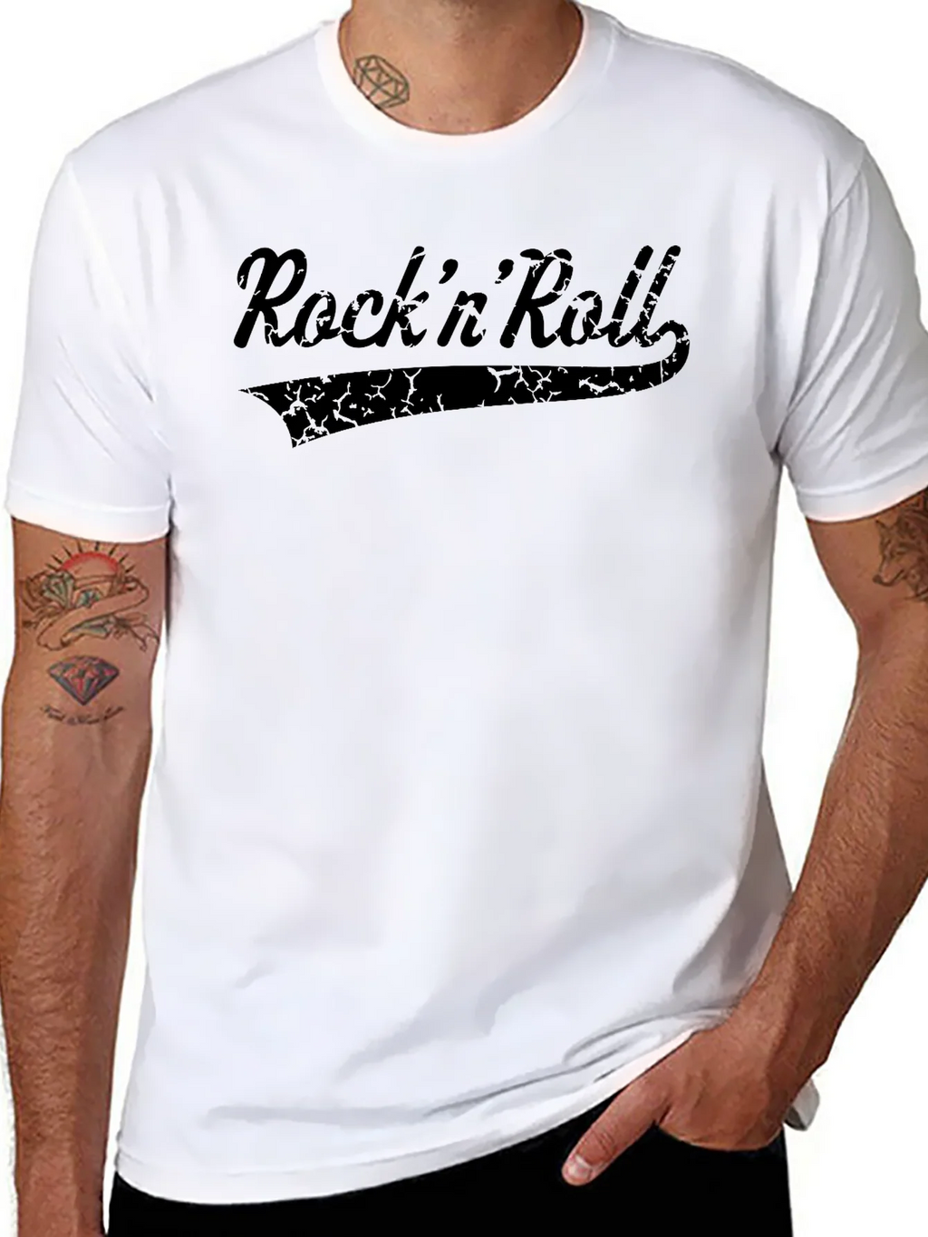 Retro RocknRoll Graphic Tee product image 7