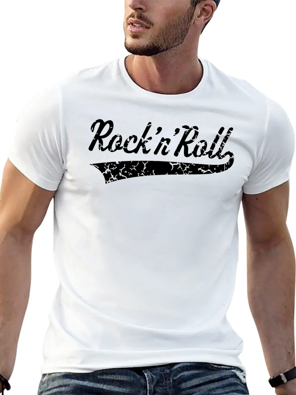 Retro RocknRoll Graphic Tee product image 12