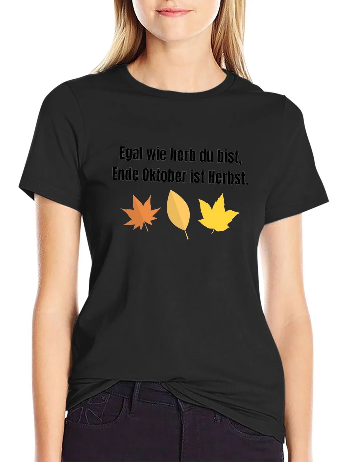 Autumn Leaf Graphic T-Shirt - End of October product image 2