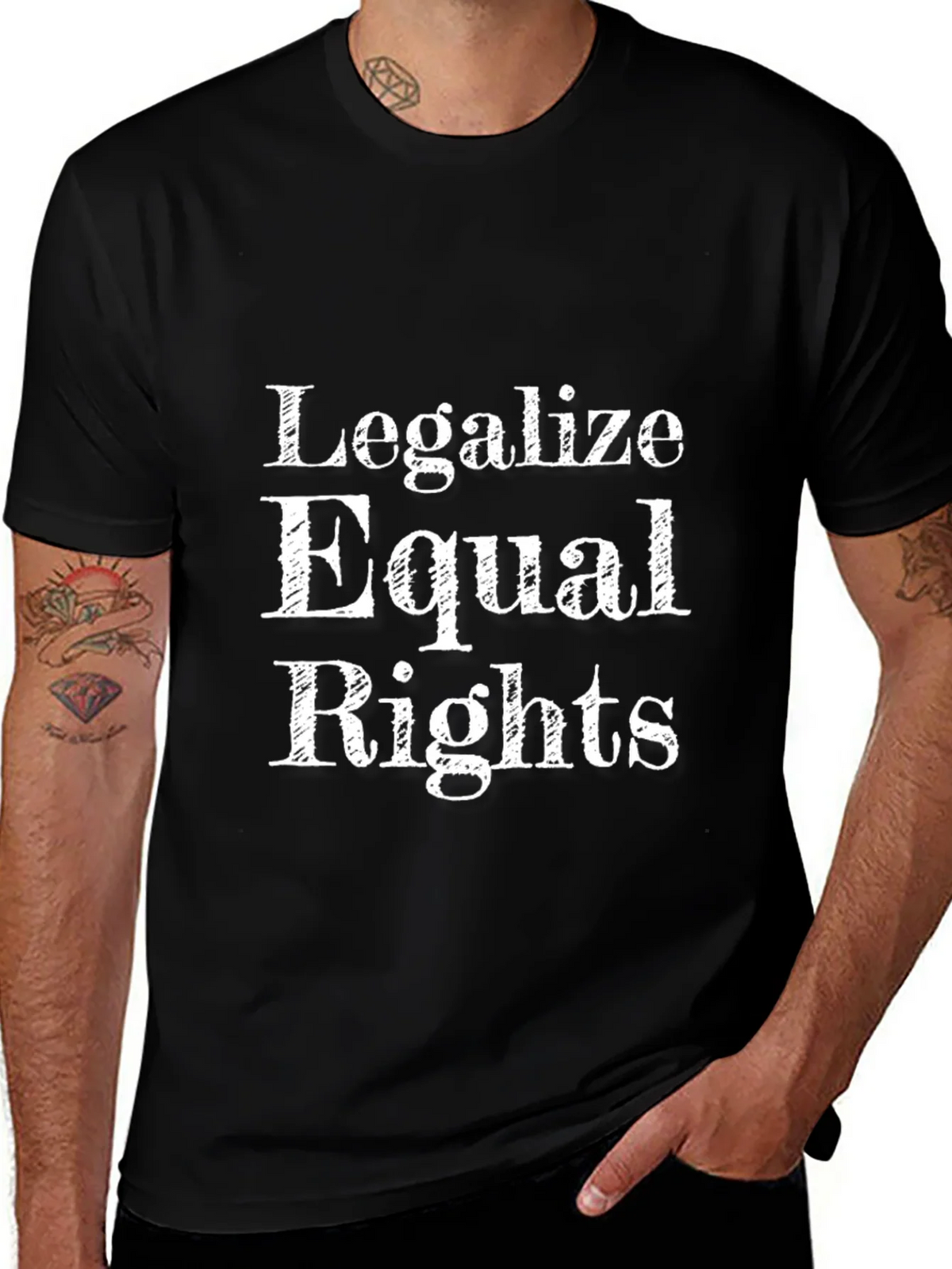 Equal Rights T-Shirt - Stylish Activism product image 1