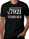 Funny 89th Birthday T-Shirt - Square Root of 7921 product image 1