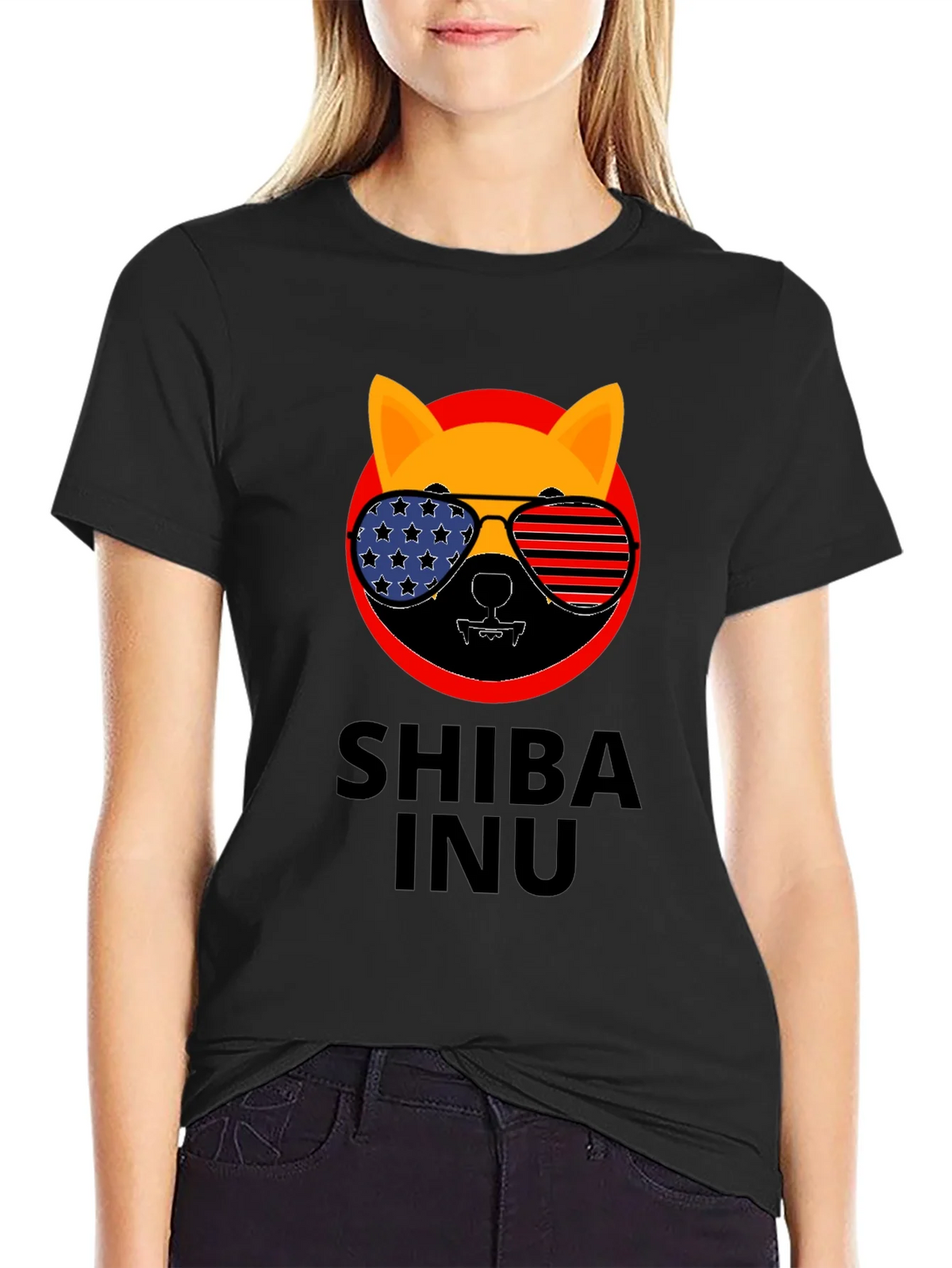 Shiba Inu T-Shirt Patriotic Design product image 2