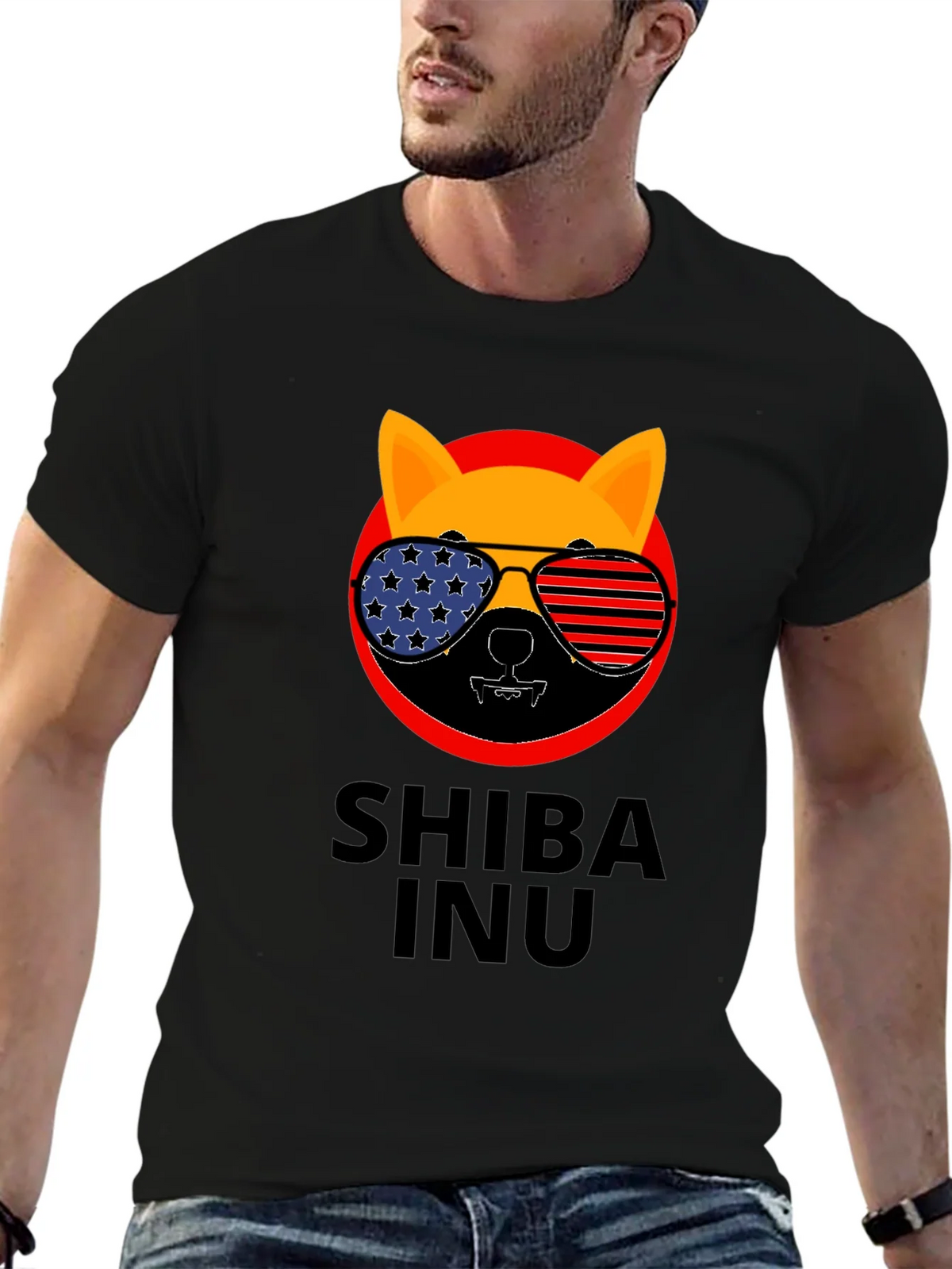 Shiba Inu T-Shirt Patriotic Design product image 6
