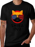 Shiba Inu T-Shirt Patriotic Design product image 1