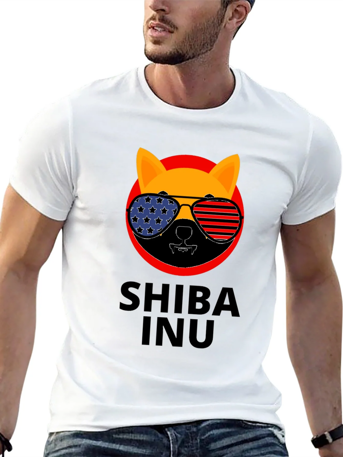 Shiba Inu T-Shirt Patriotic Design product image 12