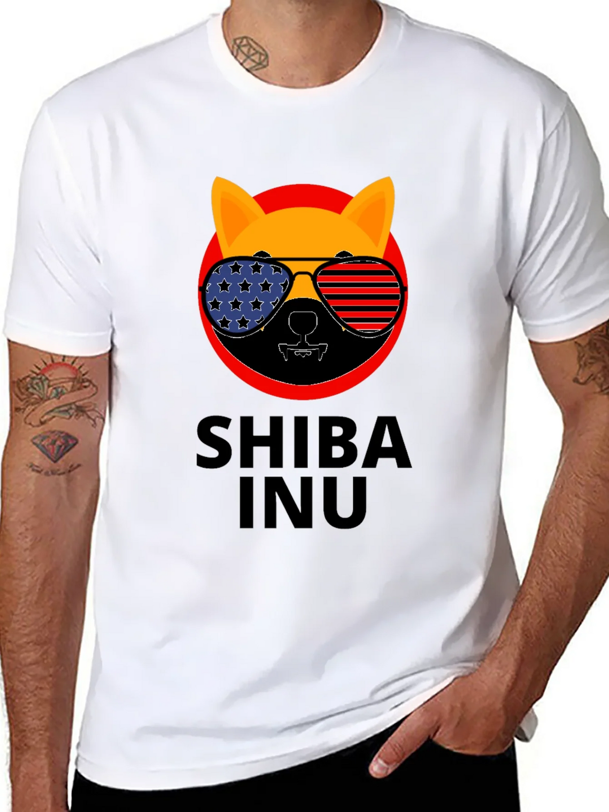 Shiba Inu T-Shirt Patriotic Design product image 7