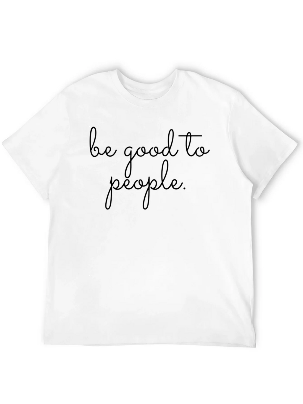 Be Good To People Graphic Tee - Soft Black T-Shirt product image 10