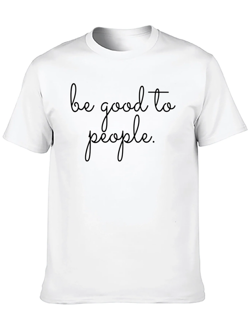 Be Good To People Graphic Tee - Soft Black T-Shirt product image 8
