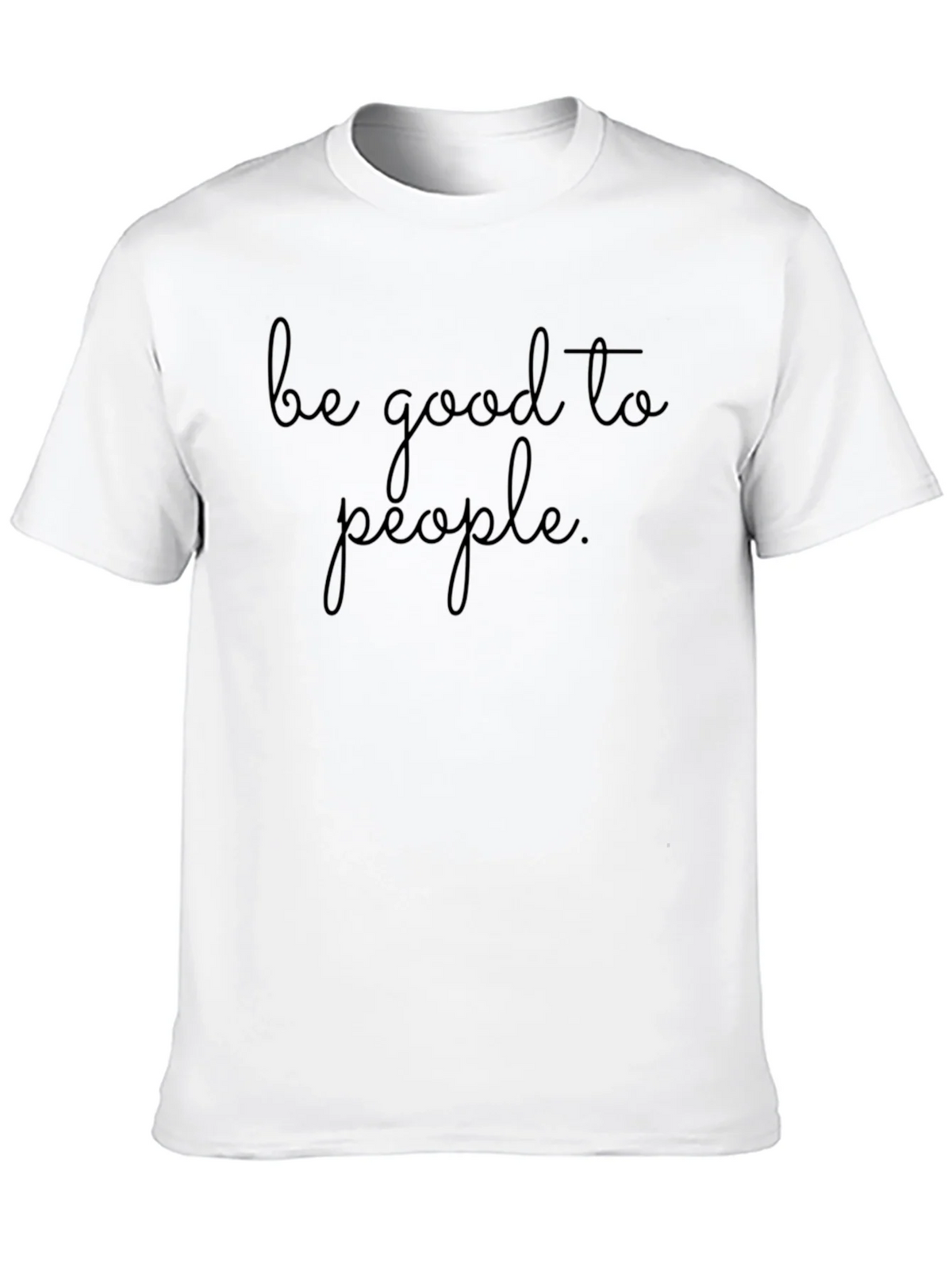 Be Good To People Graphic Tee - Soft Black T-Shirt product image 8