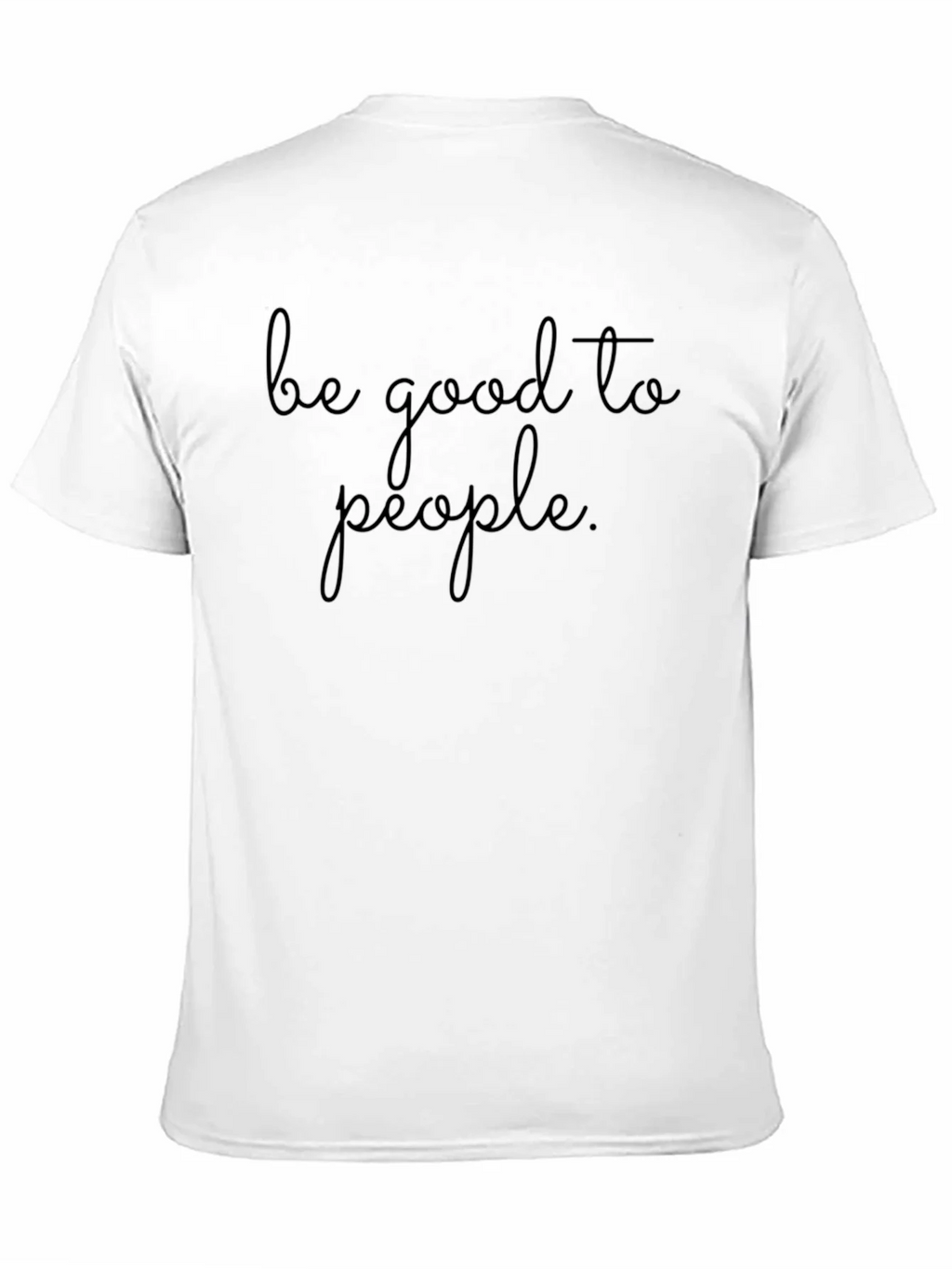 Be Good To People Graphic Tee - Soft Black T-Shirt product image 9