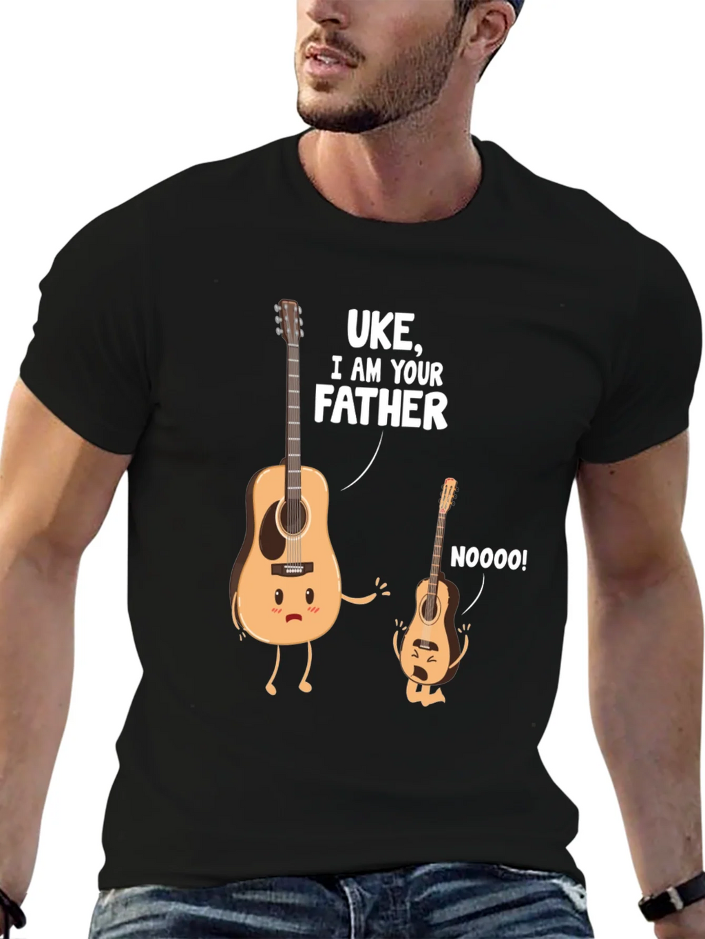 Uke I Am Your Father T-Shirt - Musical Humor Tee product image 6