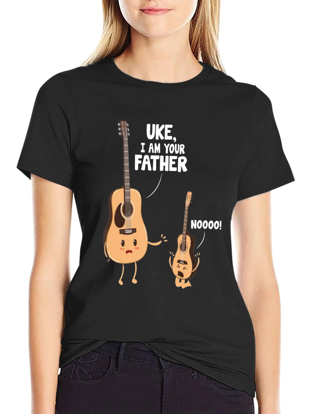 Uke I Am Your Father T-Shirt - Musical Humor Tee product image 2