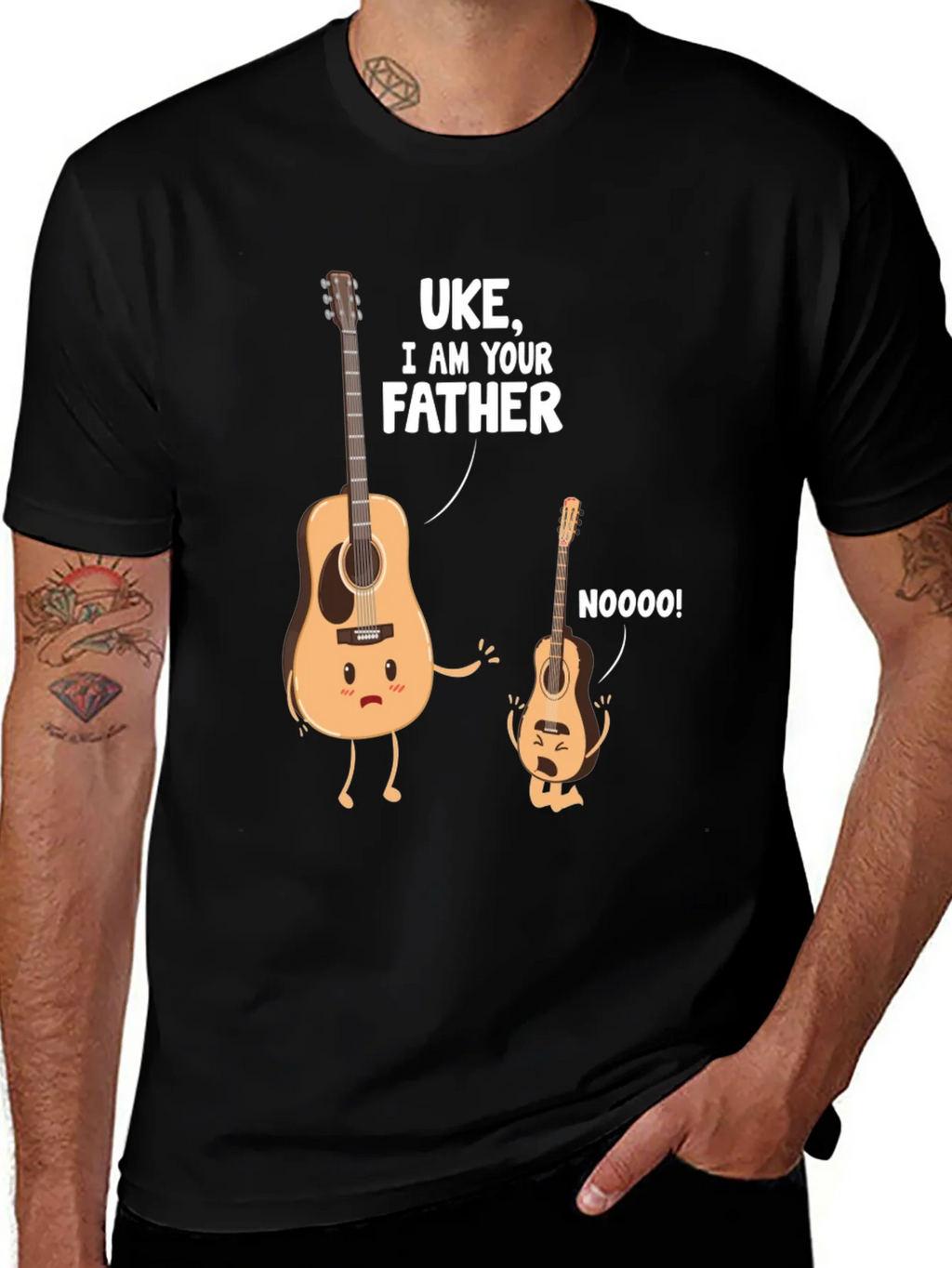 Uke I Am Your Father T-Shirt - Musical Humor Tee product image 1