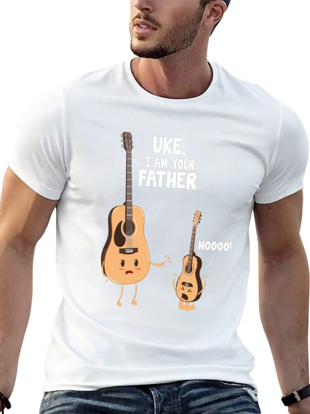 Uke I Am Your Father T-Shirt - Musical Humor Tee product image 11