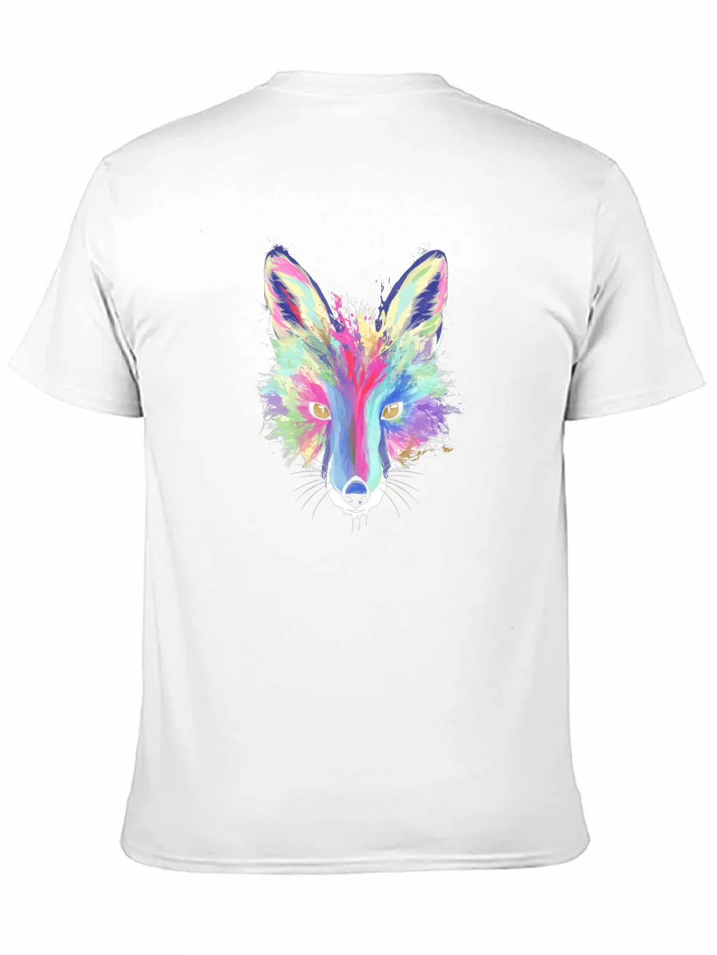 Vibrant Fox Graphic Tee - Stylish Mens T-Shirt product image 6