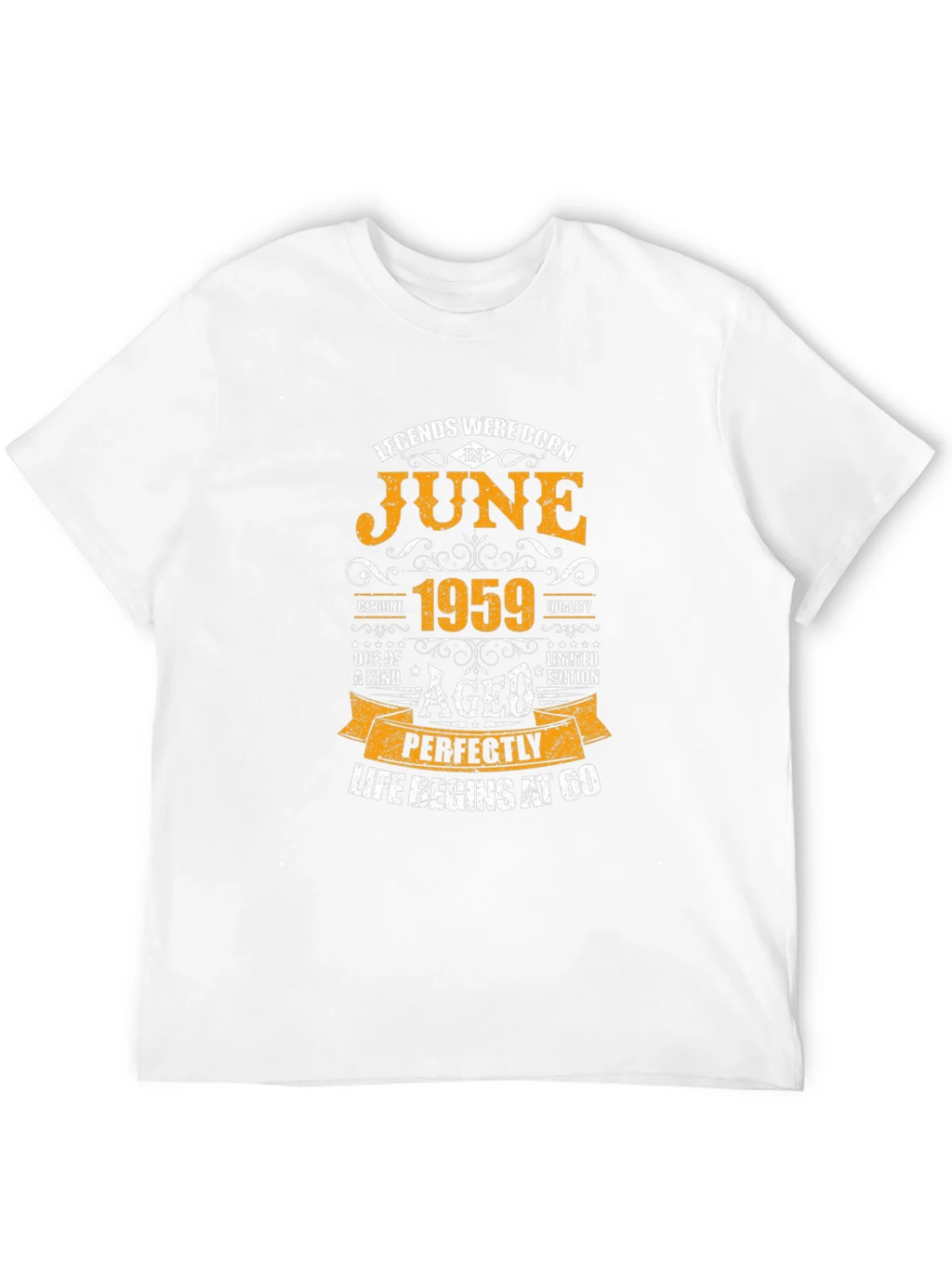 Legends Born in June 1959 T-Shirt - Aged Perfectly product image 11