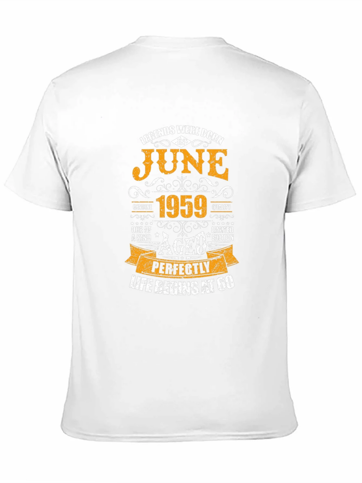 Legends Born in June 1959 T-Shirt - Aged Perfectly product image 10