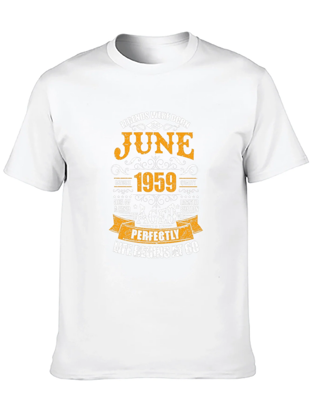 Legends Born in June 1959 T-Shirt - Aged Perfectly product image 9