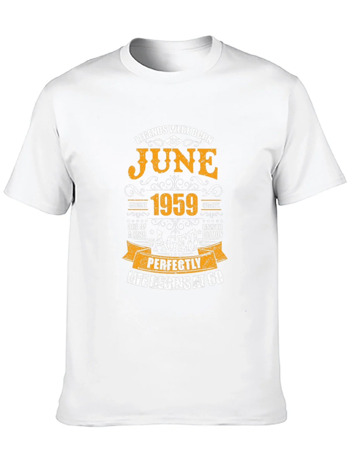 Legends Born in June 1959 T-Shirt - Aged Perfectly product image 9