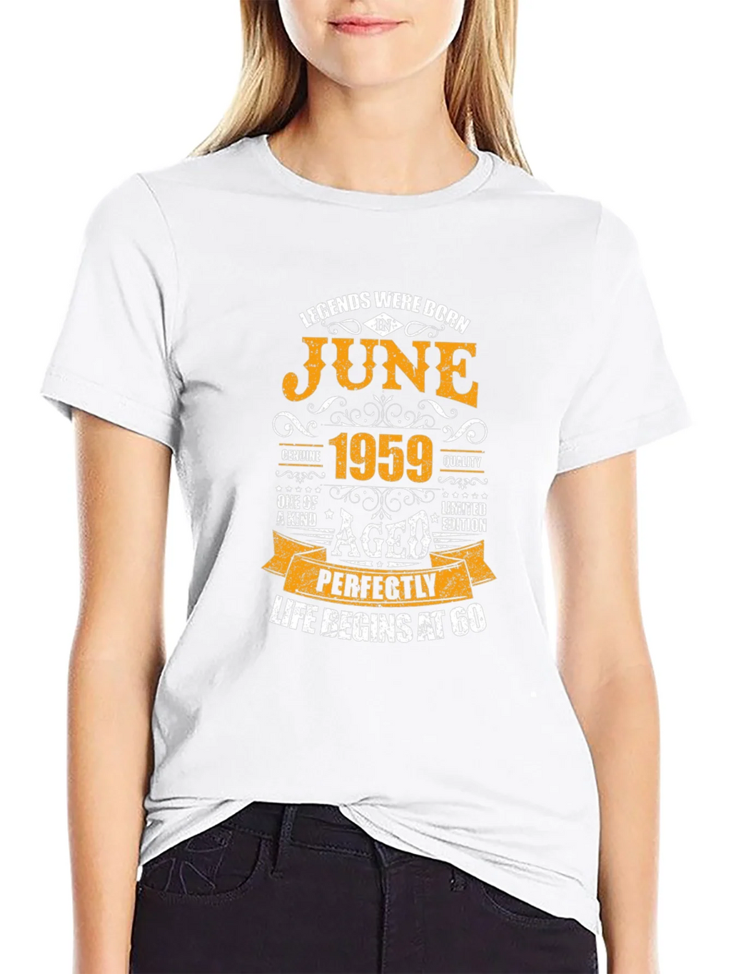 Legends Born in June 1959 T-Shirt - Aged Perfectly product image 8