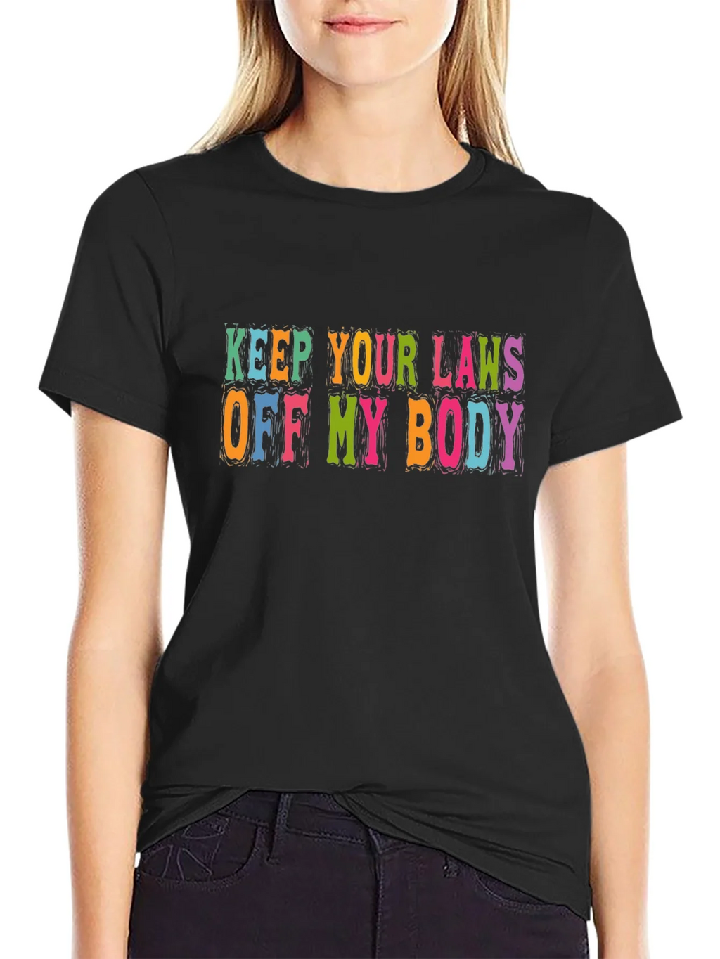 Keep Your Laws Off My Body Graphic Tee product image 2