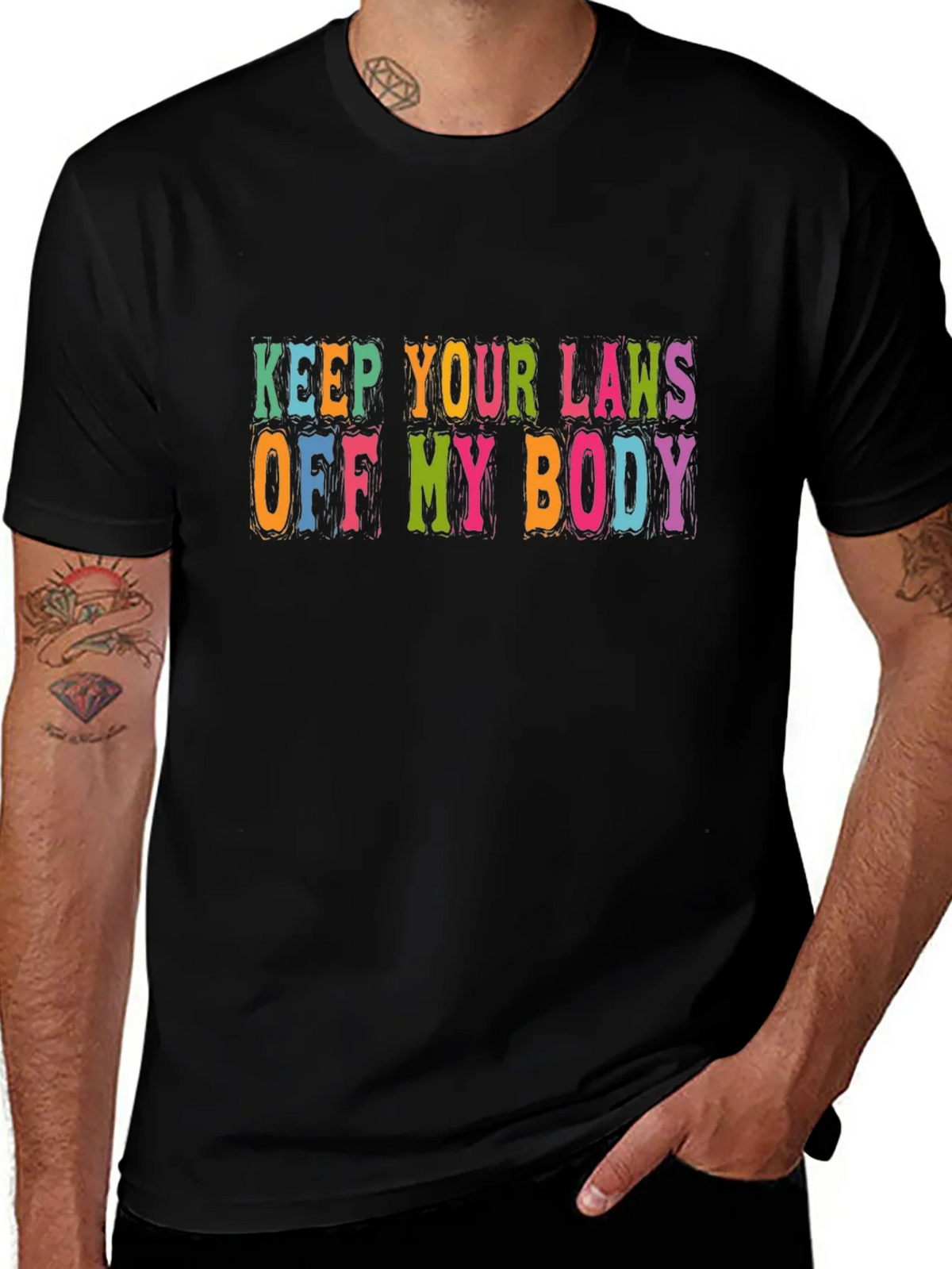 Keep Your Laws Off My Body Graphic Tee product image 1